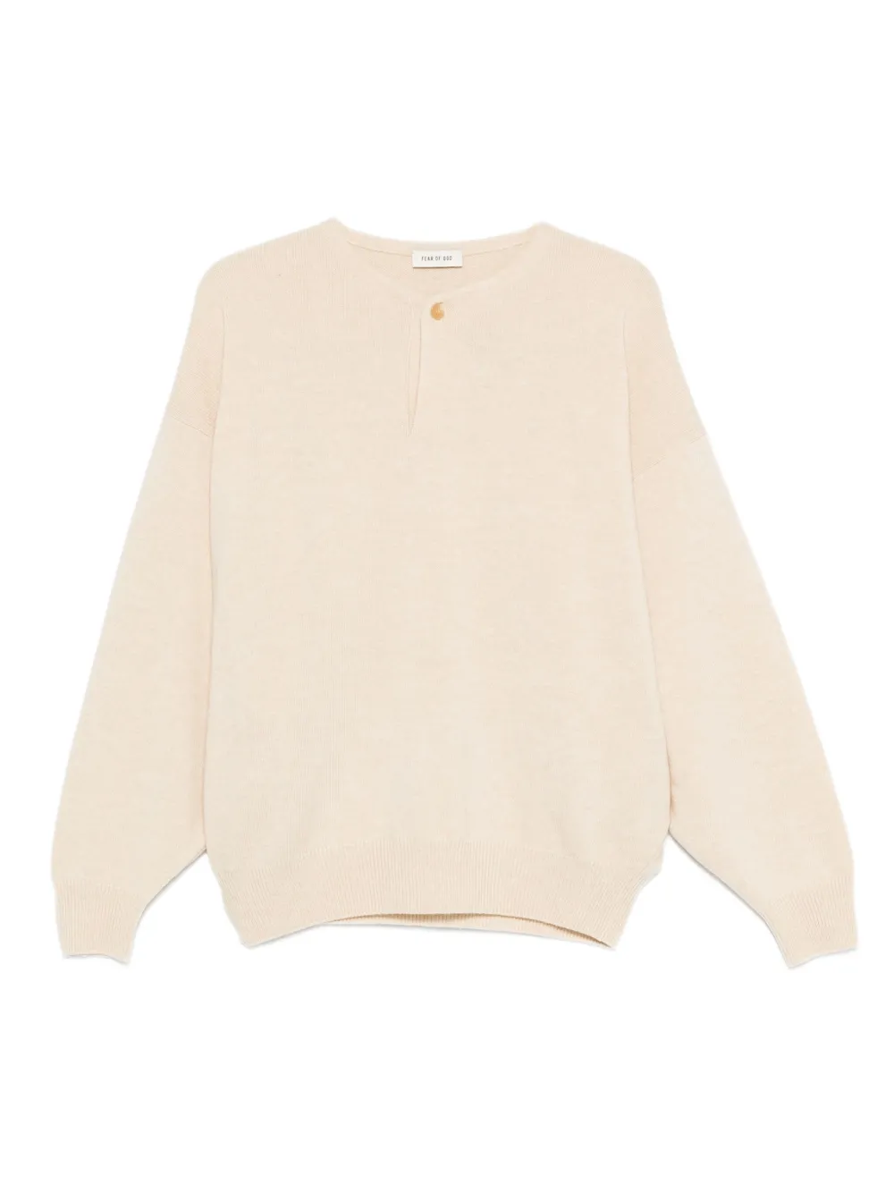 Свитер из вирджинской шерсти Fear Of God, нейтральный
Свитер из вирджинской шерсти Fear Of God, нейтральный