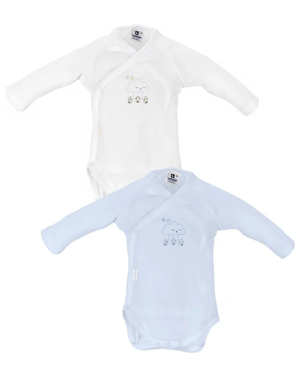 Кол-во в упаковке 2 детских боди с длинными рукавами из 100% хлопка Cambrass, синий
Кол-во в упаковке 2 детских боди с длинными рукавами из 100% хлопка Cambrass, синий