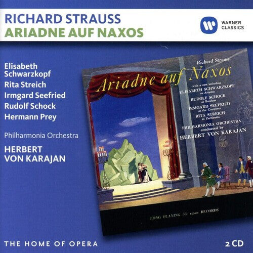 CD диск Schwarzkopf, Elisabeth / Schock, Rudolf: R. Strauss: Ariadne auf Naxos
CD диск Schwarzkopf, Elisabeth / Schock, Rudolf: R. Strauss: Ariadne auf Naxos