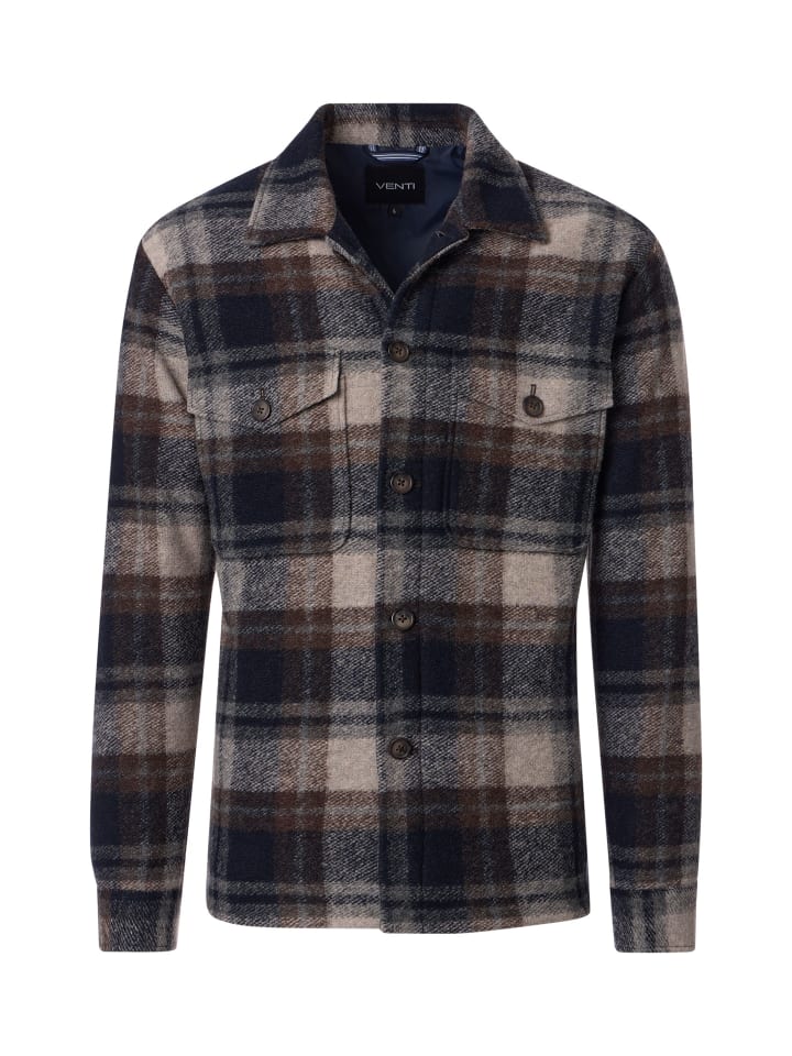 Venti Деловая рубашка синего цвета
Venti Деловая рубашка синего цвета