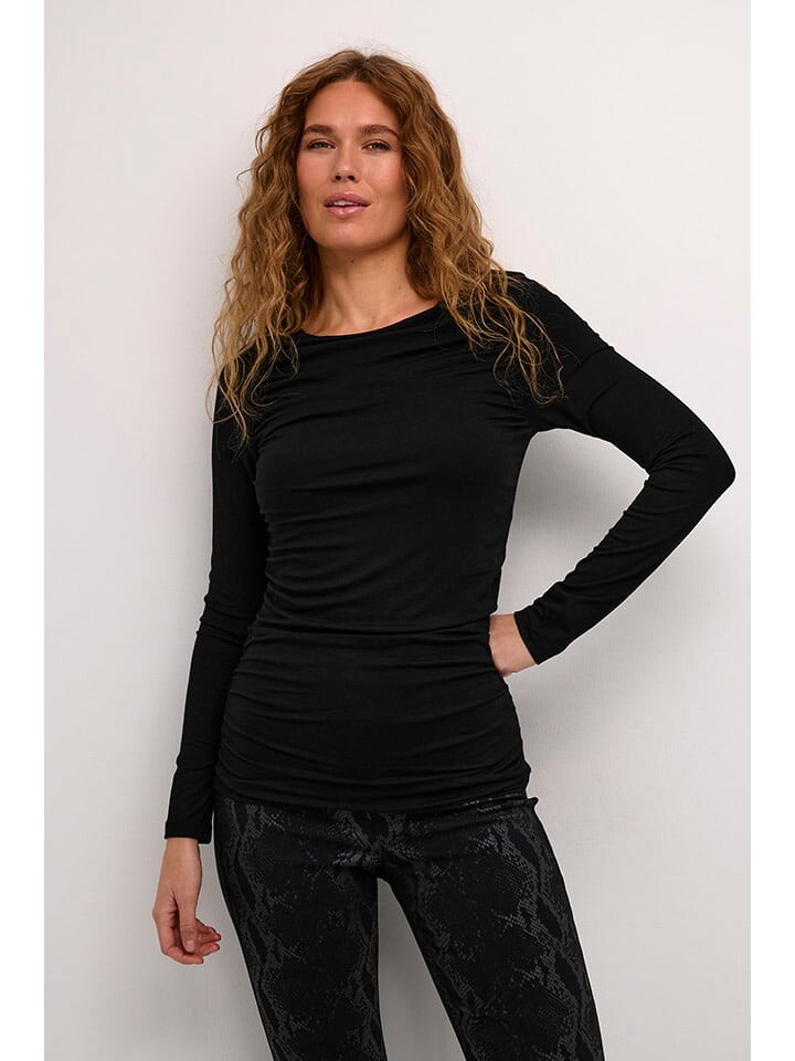 Лонгслив Kaffe Bluse, черный
Лонгслив Kaffe Bluse, черный