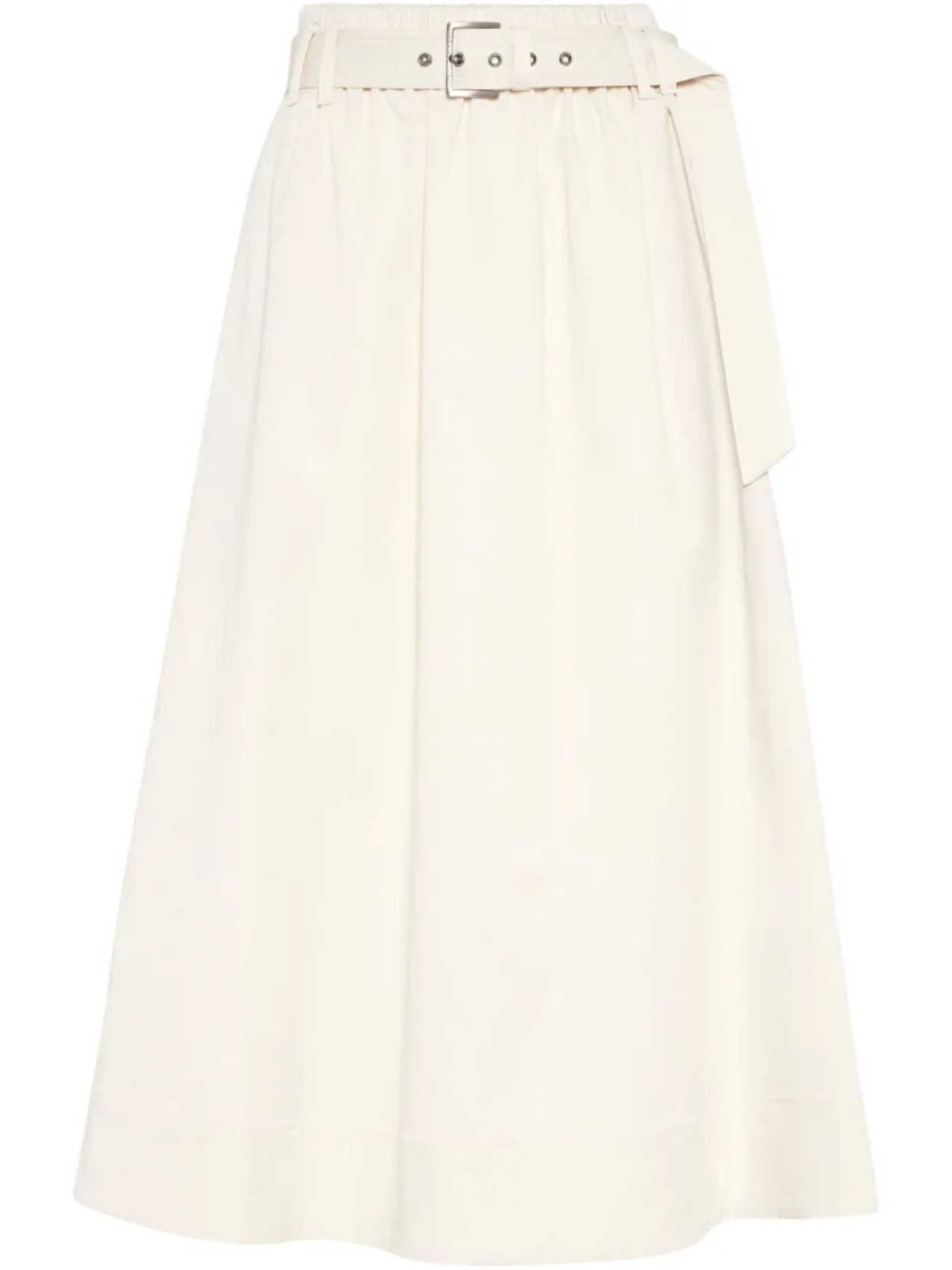 Габардиновая юбка миди с поясом Brunello Cucinelli, нейтральный
Габардиновая юбка миди с поясом Brunello Cucinelli, нейтральный