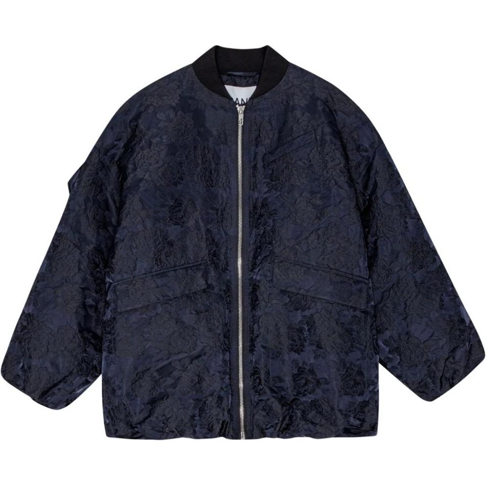 Ботаническая жаккардовая бомбер GANNI, синий
Ботаническая жаккардовая бомбер GANNI, синий