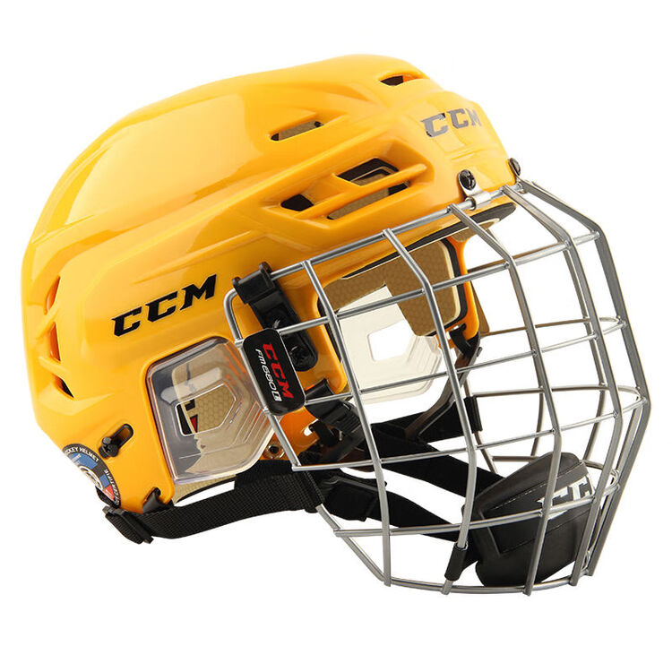 CCM Шлем для хоккея с мячом, Ice Ball, с логотипом, желтый, размер XL 60-64
CCM Шлем для хоккея с мячом, Ice Ball, с логотипом, желтый, размер XL 60-64