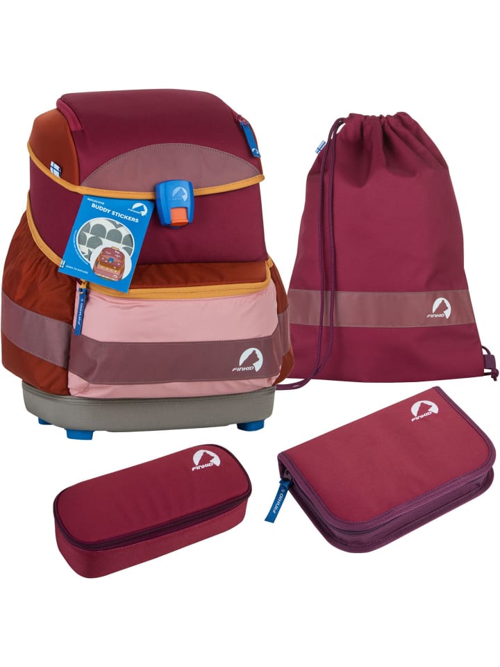 Finkid Набор из 4 школьных сумок BUDDY EKO SPORT, цвет ягодный микс, красный
Finkid Набор из 4 школьных сумок BUDDY EKO SPORT, цвет ягодный микс, красный