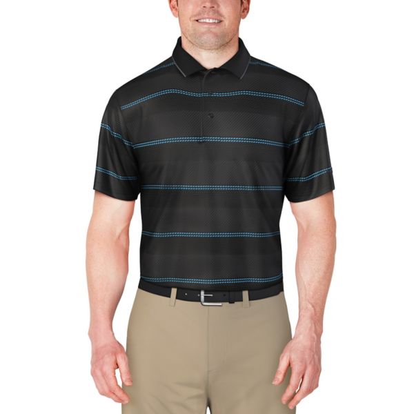 Мужская полосатая рубашка-поло с коротким рукавом Grand Slam, цвет iron gate
Мужская полосатая рубашка-поло с коротким рукавом Grand Slam, цвет iron gate