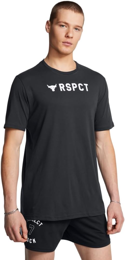 Мужская футболка с коротким рукавом Under Armour Project Rock Respect, (001) Black/White, Белый, Мужская футболка с коротким рукавом Under Armour Project Rock Respect, (001) Black/White
Мужская футболка с коротким рукавом Under Armour Project Rock Respect, (001) Black/White, Белый, Мужская футболка с коротким рукавом Under Armour Project Rock Respect, (001) Black/White