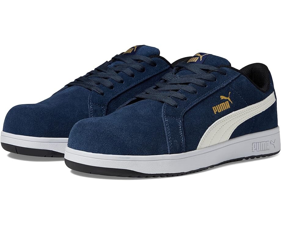 Кроссовки PUMA Safety Iconic Suede Low ASTM EH, цвет Navy/White
Кроссовки PUMA Safety Iconic Suede Low ASTM EH, цвет Navy/White