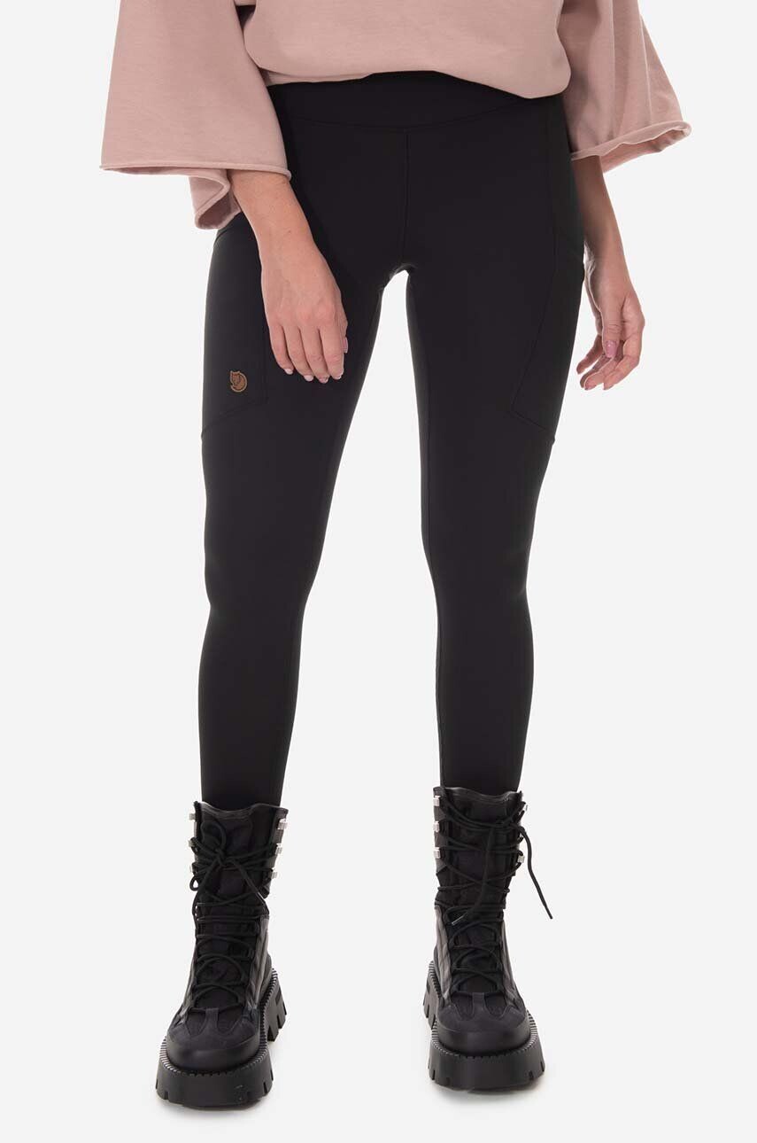 Леггинсы Abisko Tights Fjallraven, черный 
Леггинсы Abisko Tights Fjallraven, черный