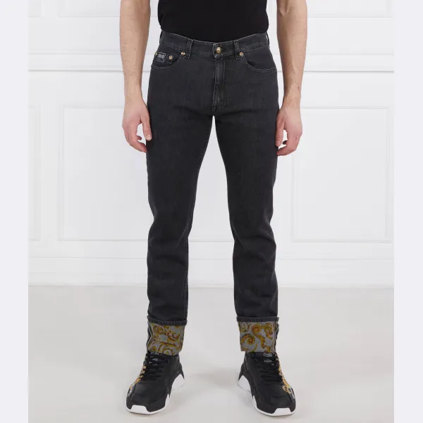 Джинсы узкого кроя Versace, черный
Джинсы узкого кроя Versace, черный