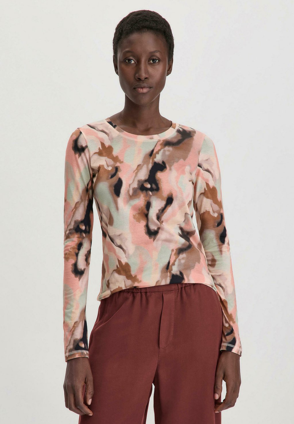 Топ с длинными рукавами hessnatur, коричневый
Топ с длинными рукавами hessnatur, коричневый