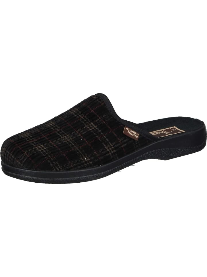 Домашние тапочки Manitu-Home, черный 
Домашние тапочки Manitu-Home, черный