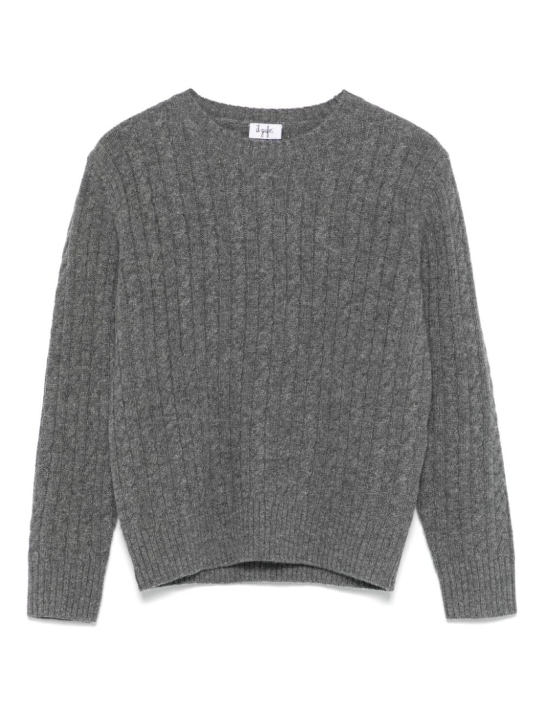 Il Gufo свитер фактурной вязки, серый
Il Gufo свитер фактурной вязки, серый