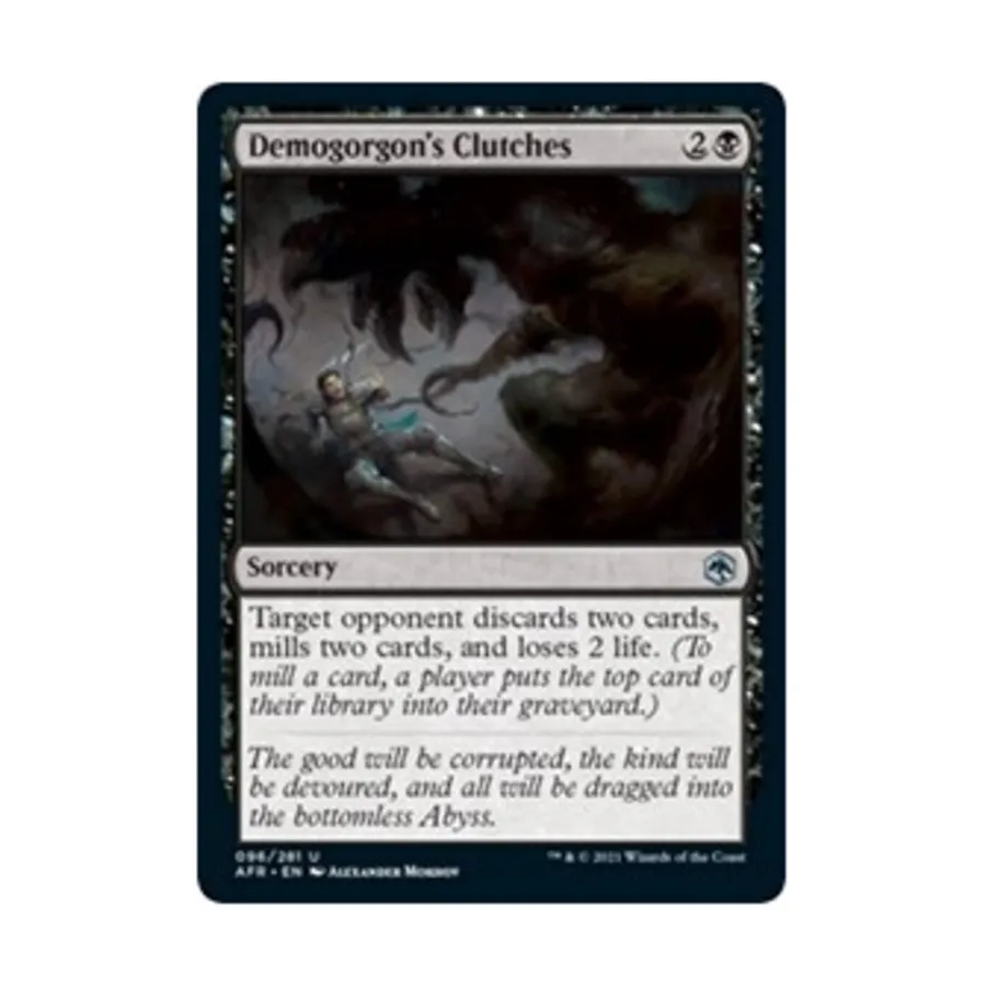 CCG Лапы Демогоргона (U), MTG - Adventures in the Forgotten Realms
CCG Лапы Демогоргона (U), MTG - Adventures in the Forgotten Realms