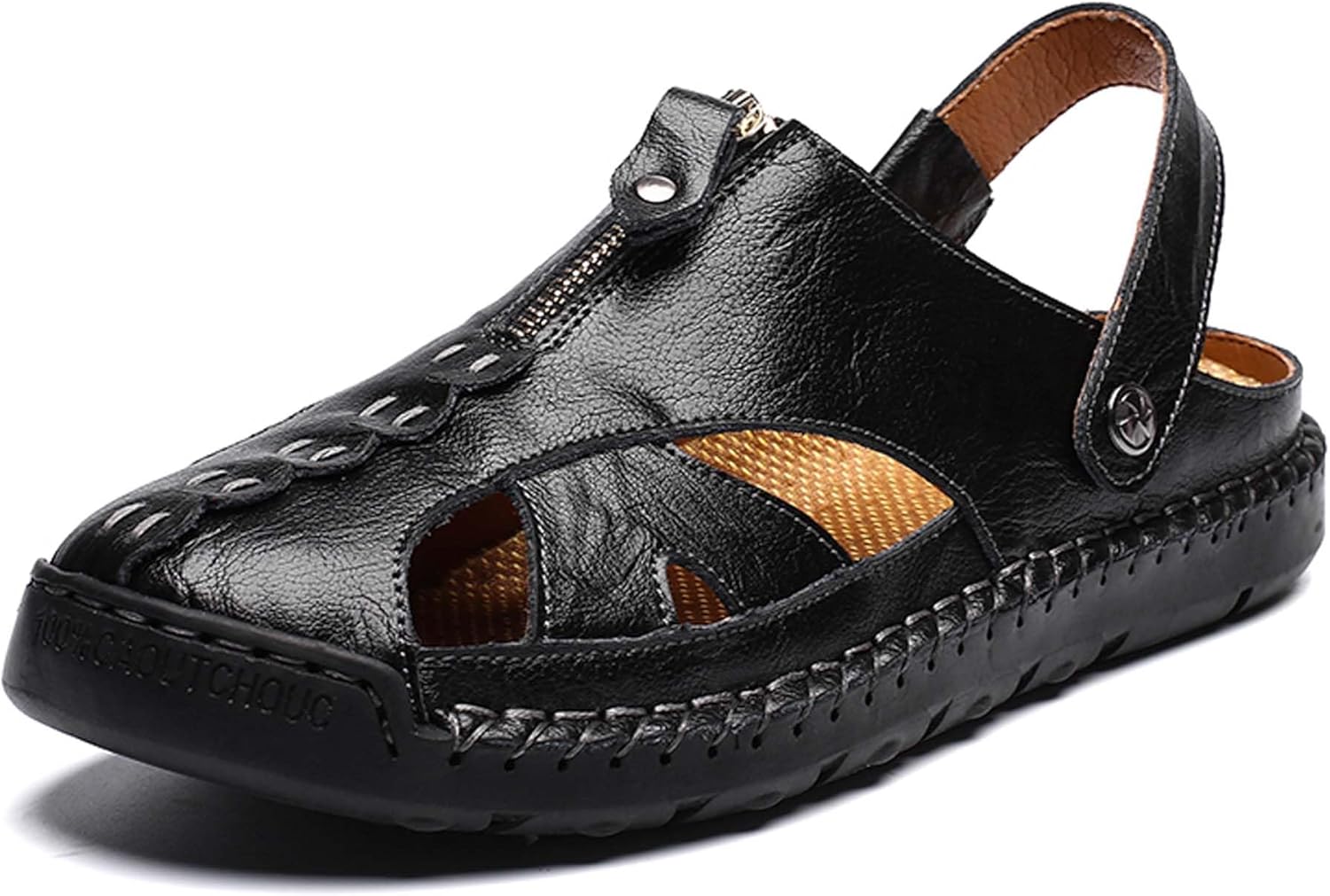 Мужские кожаные сандалии, ручная работа, летние, противоскользящие, быстросохнущие, для активного отдыха на улице, походов, отпуска, повседневные пляжные туфли, с поддержкой свода стопы, дышащие тапочки, большого размера Generic, черный
Мужские кожаные сандалии, ручная работа, летние, противоскользящие, быстросохнущие, для активного отдыха на улице, походов, отпуска, повседневные пляжные туфли, с поддержкой свода стопы, дышащие тапочки, большого размера Generic, черный