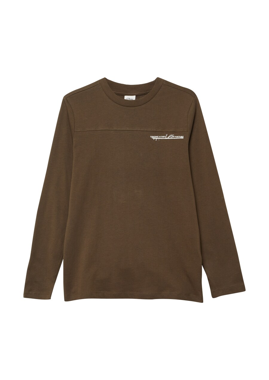 Рубашка s.Oliver, темно-коричневый
Рубашка s.Oliver, темно-коричневый