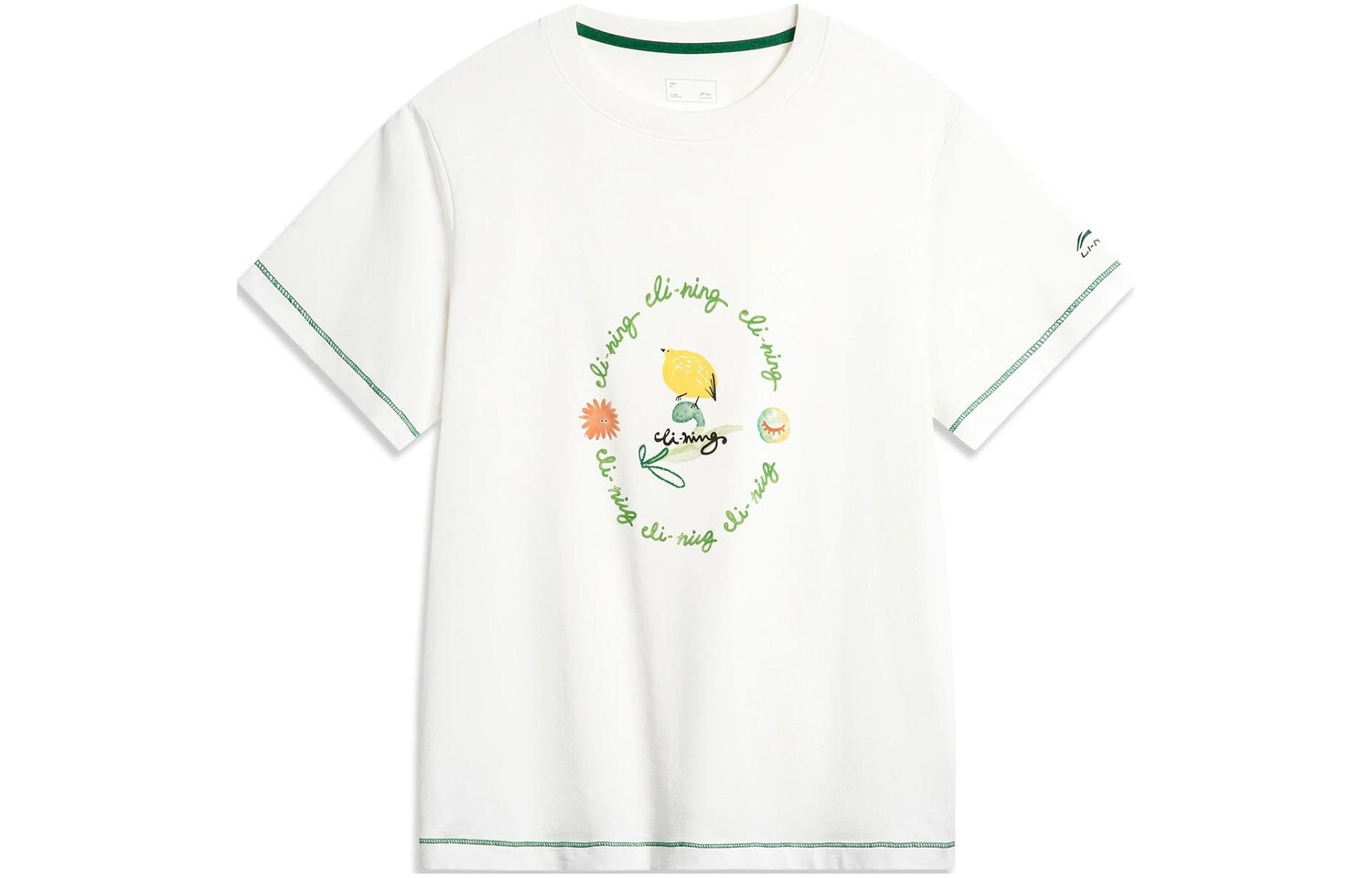 Футболка женская из коллекции Sports Life, молочно-белая Lining
Футболка женская из коллекции Sports Life, молочно-белая Lining