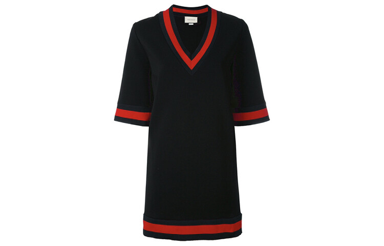 Платье Gucci с короткими рукавами, черный
Платье Gucci с короткими рукавами, черный