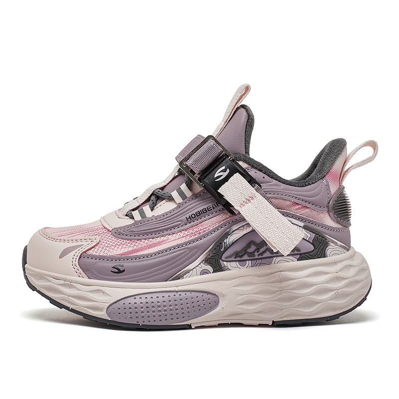 Низкие детские кроссовки для повседневной жизни HOBIBEAR, розовый/фиолетовый 
Низкие детские кроссовки для повседневной жизни HOBIBEAR, розовый/фиолетовый