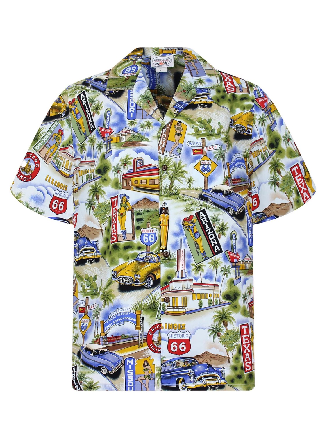 Pacific Legend Рубашка на пуговицах Regular fit 'Texas Arizona' в синем цвете
Pacific Legend Рубашка на пуговицах Regular fit 'Texas Arizona' в синем цвете