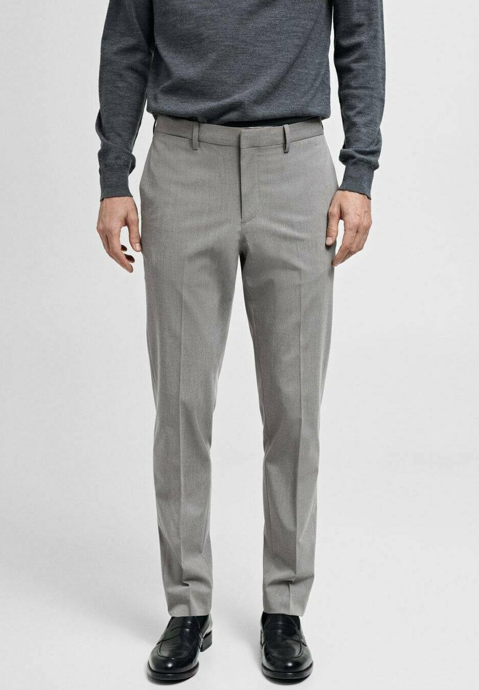 Костюмные брюки Mango, серый
Костюмные брюки Mango, серый