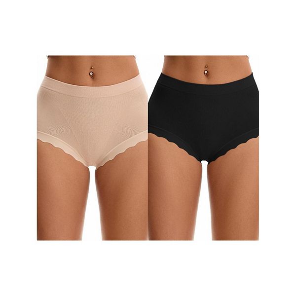 2 пары женских трусов с высокой талией, дышащие, корректирующие живот Inspire Chic, Black Light Beige
2 пары женских трусов с высокой талией, дышащие, корректирующие живот Inspire Chic, Black Light Beige