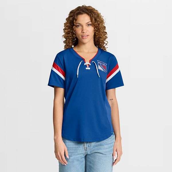 Женская синяя футболка New York Rangers Offside Athena Fanatics, Синий, Женская синяя футболка New York Rangers Offside Athena Fanatics
Женская синяя футболка New York Rangers Offside Athena Fanatics, Синий, Женская синяя футболка New York Rangers Offside Athena Fanatics