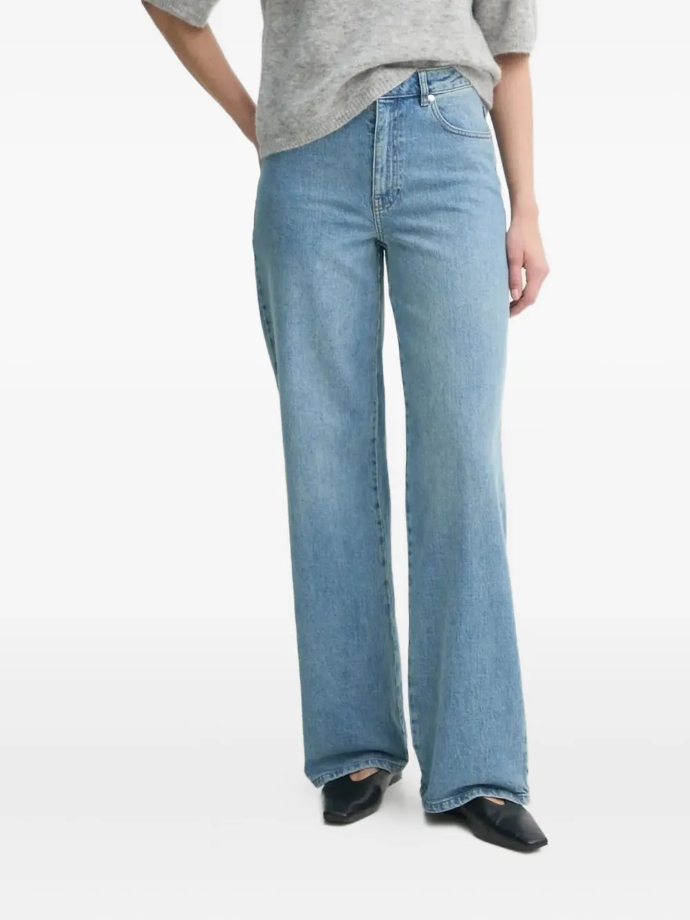 Джинсы с широкими штанинами Gestuz, синий
Джинсы с широкими штанинами Gestuz, синий