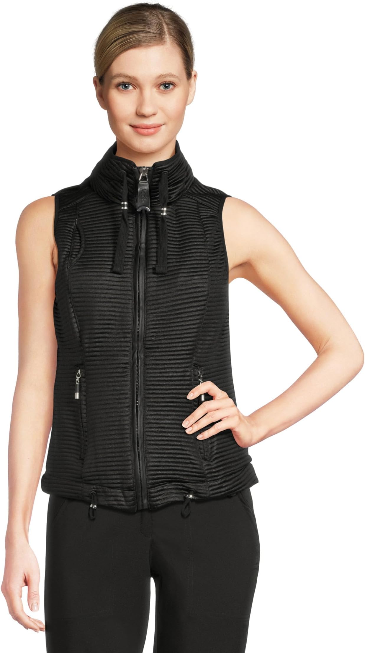 Женский жилет на молнии Jamie Sadock, Black
Женский жилет на молнии Jamie Sadock, Black