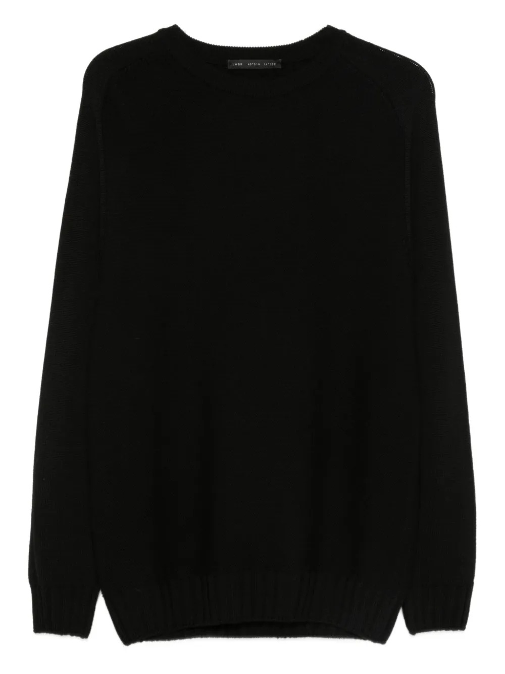 Свитер с круглым вырезом Low Brand, черный
Свитер с круглым вырезом Low Brand, черный