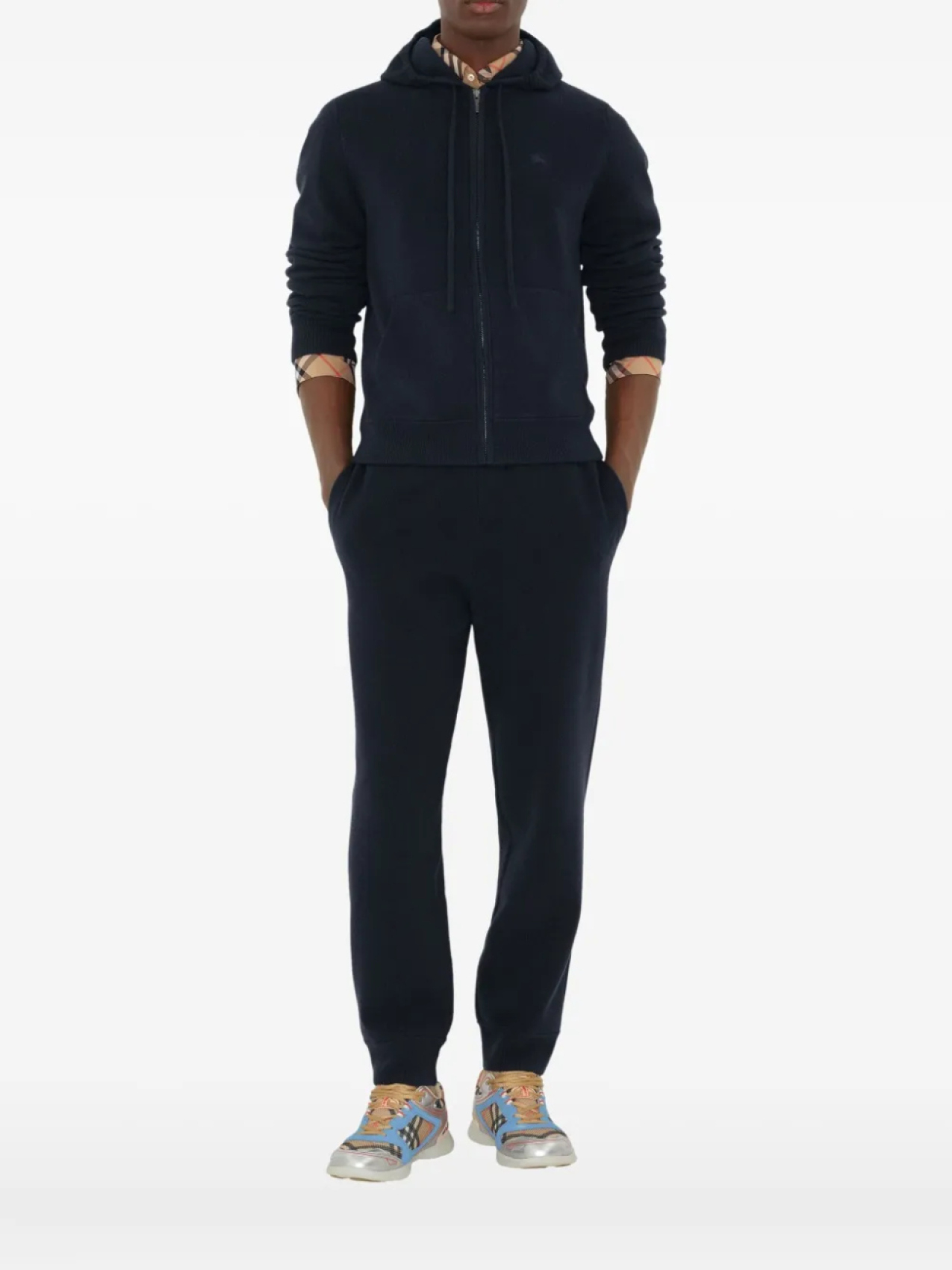 Толстовка с капюшоном на молнии Burberry, синий
Толстовка с капюшоном на молнии Burberry, синий