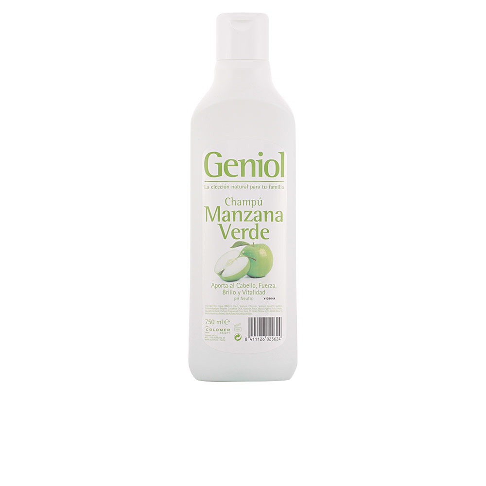 Шампунь geniol shampoo mit grünen äpfeln Geniol, объем 750 мл
Шампунь geniol shampoo mit grünen äpfeln Geniol, объем 750 мл