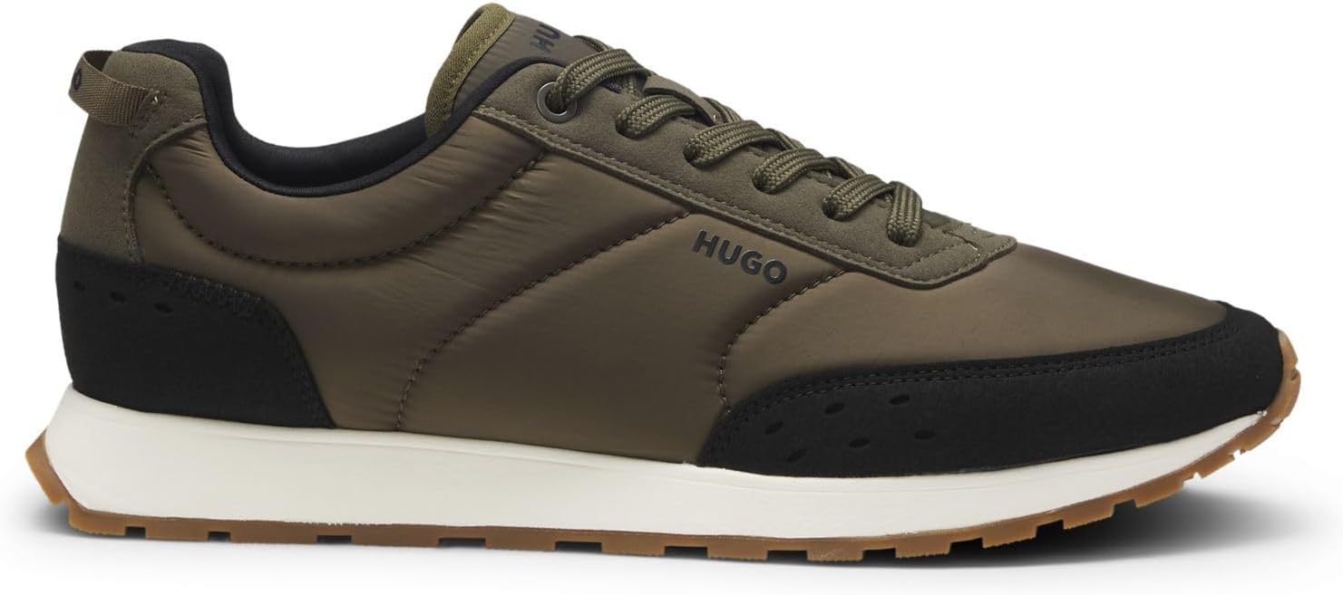 HUGO Мужские кроссовки Icelin Runn в ретро-стиле с отделкой из искусственной замши, размер, Open Green
HUGO Мужские кроссовки Icelin Runn в ретро-стиле с отделкой из искусственной замши, размер, Open Green