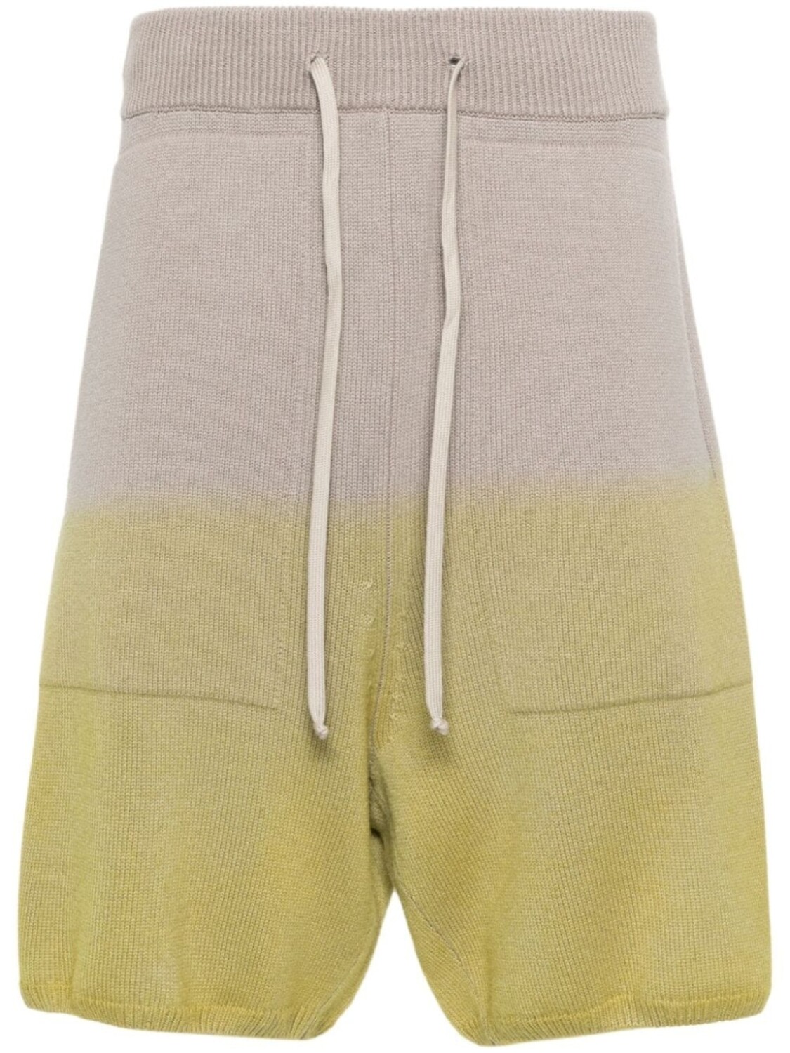 Moncler + Rick Owens кашемировые шорты с эффектом омбре, серый
Moncler + Rick Owens кашемировые шорты с эффектом омбре, серый