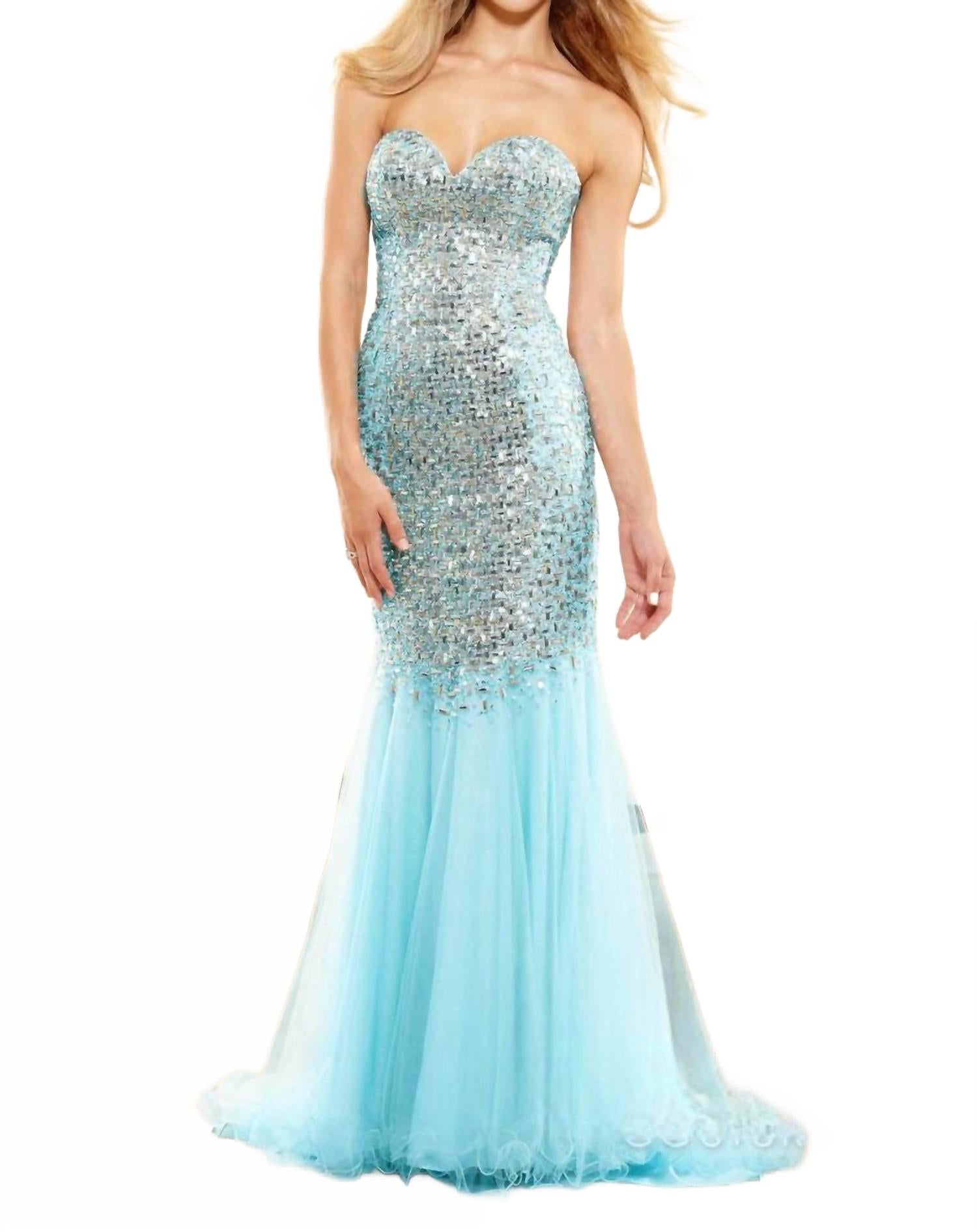 Платье P3102 In аква Terani Couture, аква
Платье P3102 In аква Terani Couture, аква