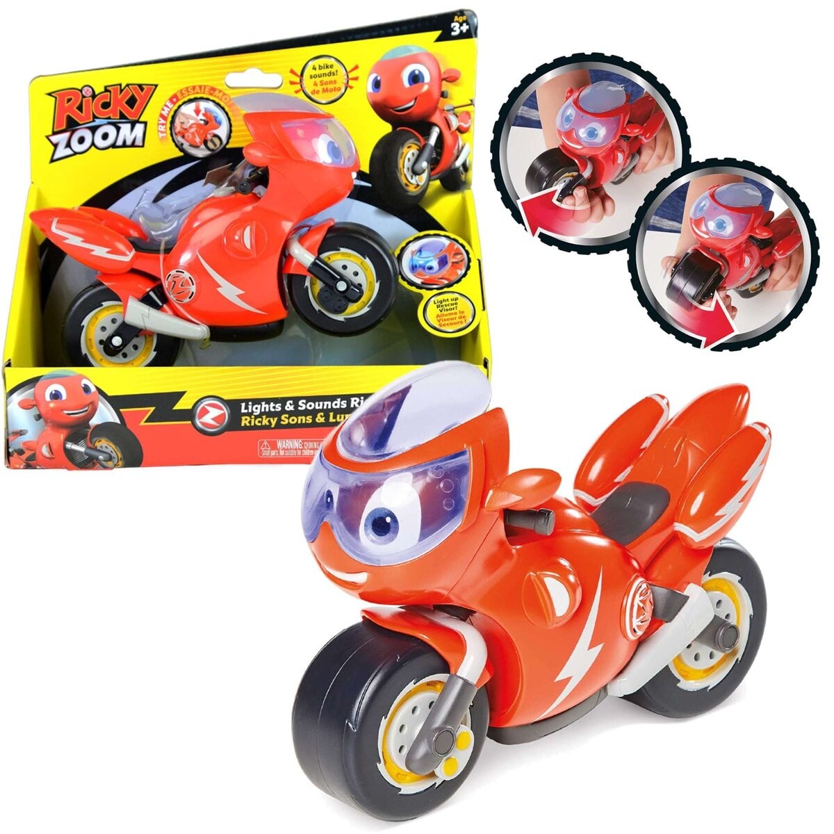 Рикки Зум, фигурка мотоцикла Рикки Ricky Zoom
Рикки Зум, фигурка мотоцикла Рикки Ricky Zoom