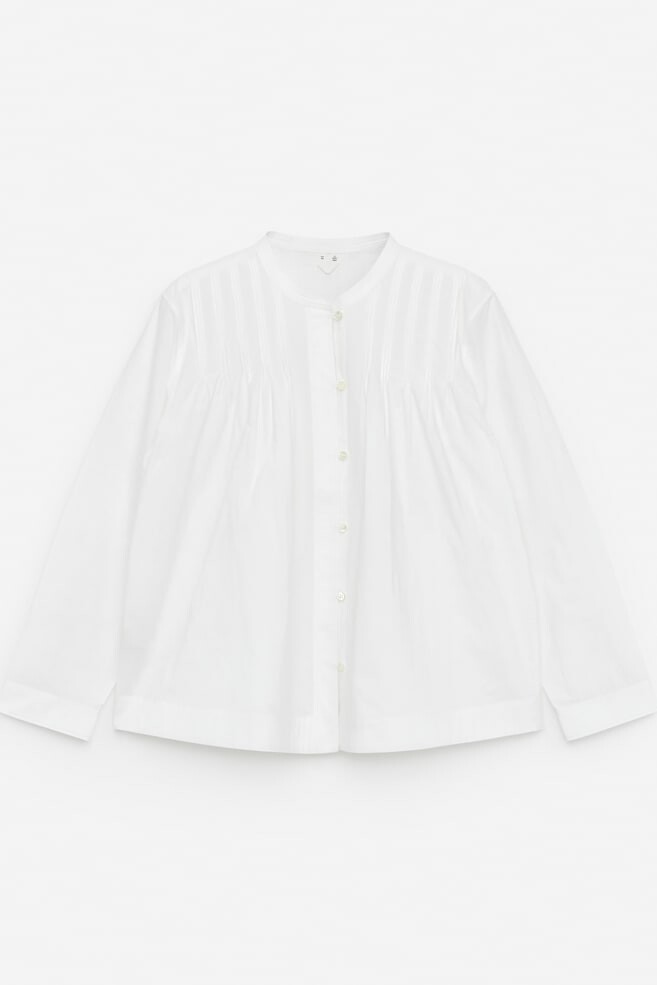 Блузка с кантом Arket, белый
Блузка с кантом Arket, белый