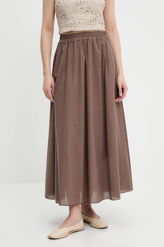 Хлопковая юбка Answear.Lab, коричневый
Хлопковая юбка Answear.Lab, коричневый