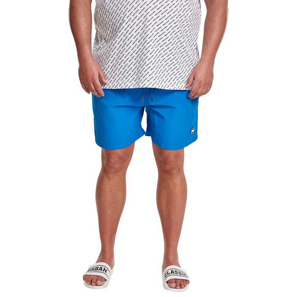 Шорты для плавания Urban Classics Block, синий 
Шорты для плавания Urban Classics Block, синий