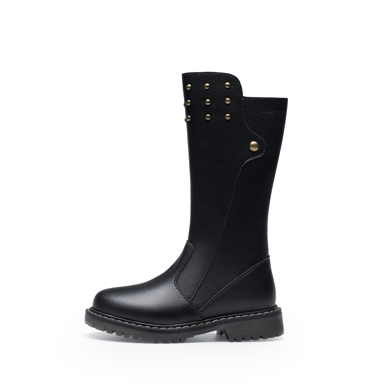 Детские кожаные ботинки для детей ZRO, черный
Детские кожаные ботинки для детей ZRO, черный