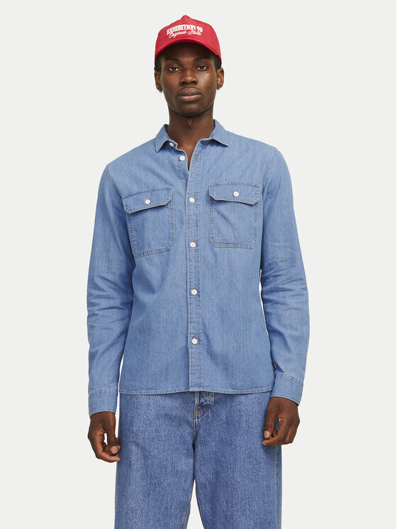 Джинсовая рубашка комфортного кроя Jack&Jones, синий
Джинсовая рубашка комфортного кроя Jack&Jones, синий