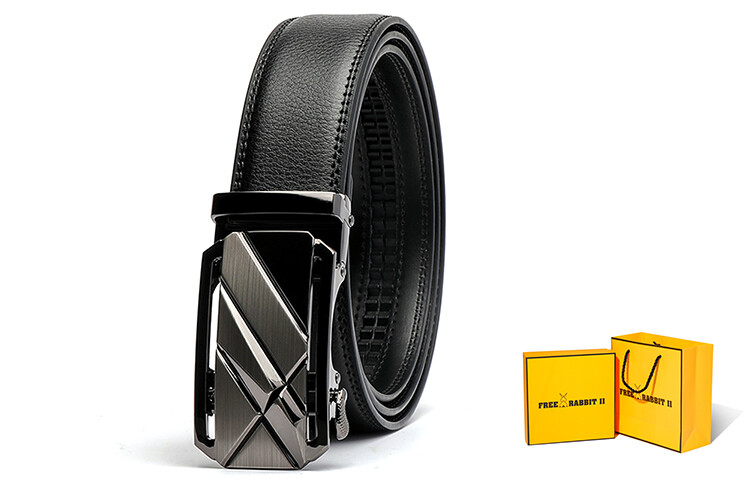 Мужской кожаный ремень Free Rabbitⅱ, Черный
Мужской кожаный ремень Free Rabbitⅱ, Черный