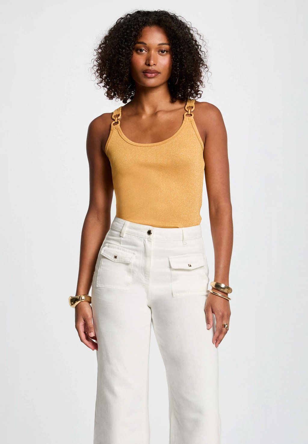 Топ Morgan, желтый
Топ Morgan, желтый