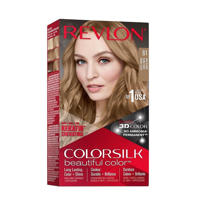 Кератиновая краска для волос Colorsilk Revlon, цвет 61
Кератиновая краска для волос Colorsilk Revlon, цвет 61