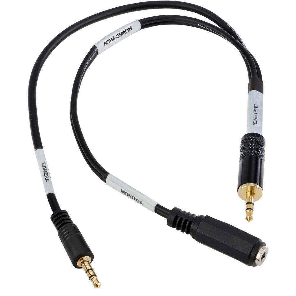 Kopul ACH4-25MON Line-to-Mic Attenuator Cable ACH4-25MON
Kopul ACH4-25MON Line-to-Mic Attenuator Cable ACH4-25MON