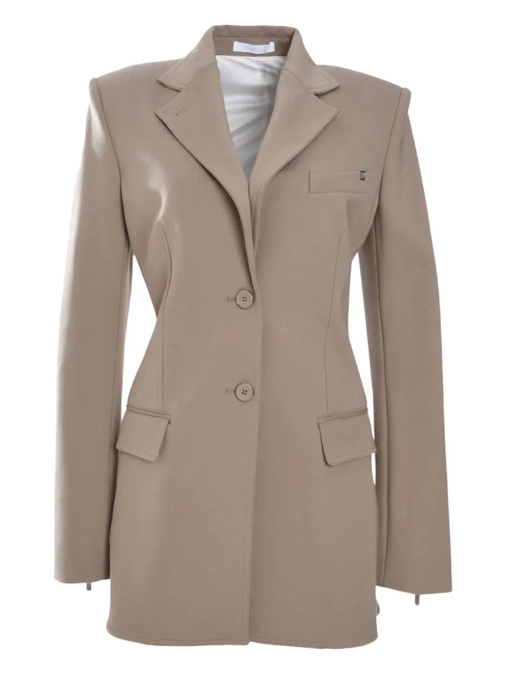 Пиджак с молниями Helmut Lang, нейтральный
Пиджак с молниями Helmut Lang, нейтральный