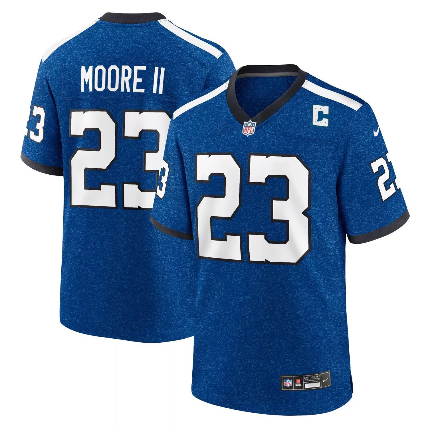 Мужская футболка Kenny Moore II Royal Indianapolis Colts Indiana Nights Alternate Game Nike
Мужская футболка Kenny Moore II Royal Indianapolis Colts Indiana Nights Alternate Game Nike