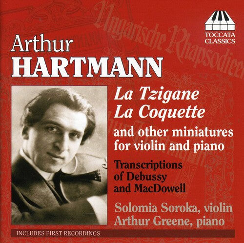 CD диск Hartmann / Soroka / Greene: Miniatures for Violin & Piano 
CD диск Hartmann / Soroka / Greene: Miniatures for Violin & Piano