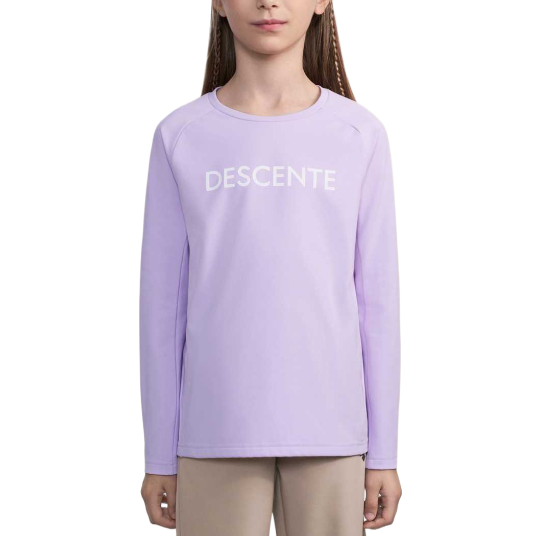 Детская футболка с круглым вырезом, средней толщины Descente, фиолетовый
Детская футболка с круглым вырезом, средней толщины Descente, фиолетовый