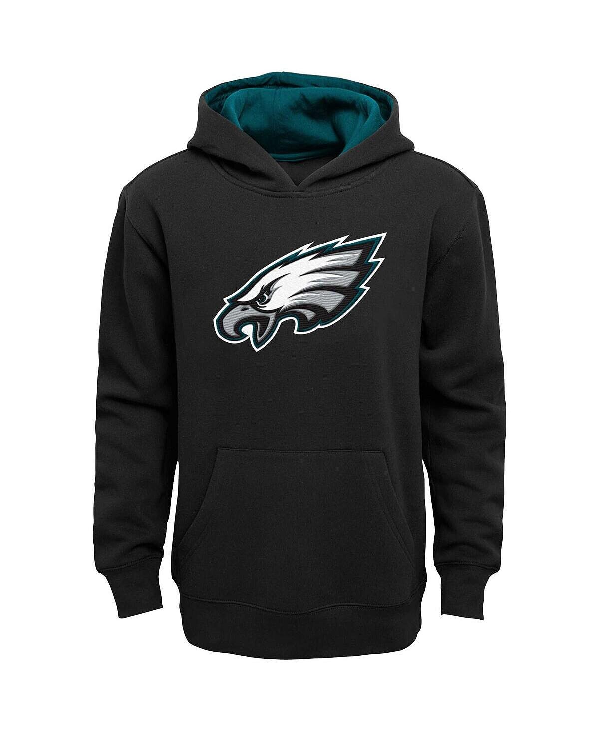 Черный пуловер с капюшоном Big Boys Philadelphia Eagles Prime Outerstuff
Черный пуловер с капюшоном Big Boys Philadelphia Eagles Prime Outerstuff